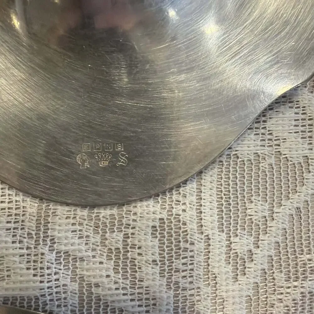 VNTG 3 SILVER Plated Serving Dishes Grannycore 2 Of 3 W/Marks See In PICS